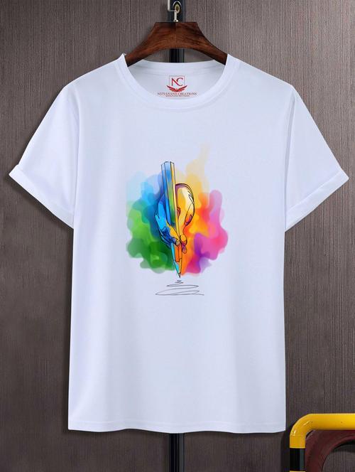 unisex graphic printed t-shirt - 20696574 - Standard Image - 0