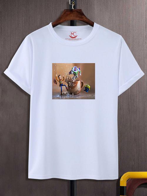 unisex graphic printed t-shirt - 20696626 - Standard Image - 0