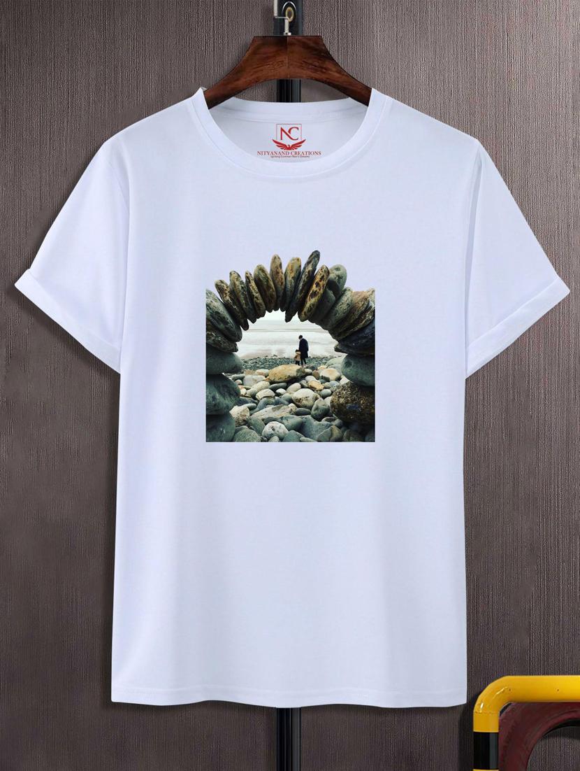 unisex graphic printed t-shirt - 20696642 - Zoom Image - 0
