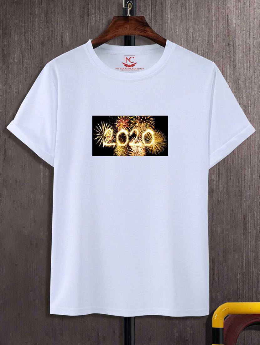 unisex typographic printed t-shirt - 20696715 - Zoom Image - 0