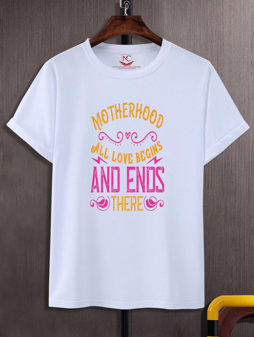 unisex typographic printed t-shirt - 20697183 -  Zoom Image - 0