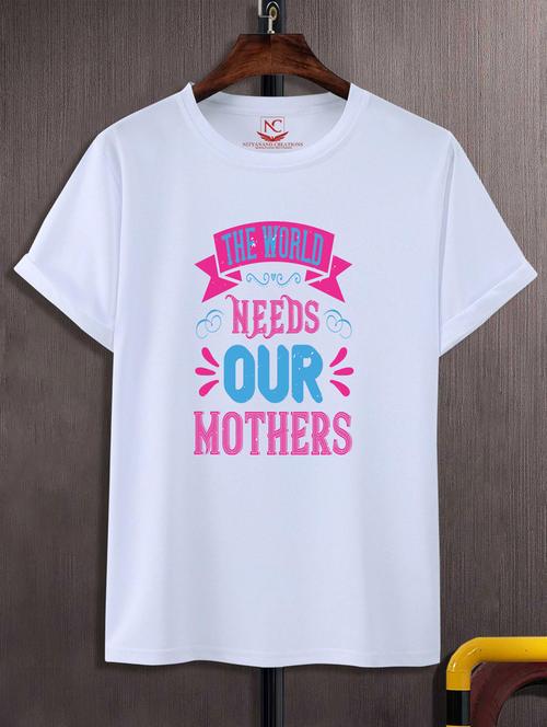 unisex typographic printed t-shirt - 20697193 - Standard Image - 0