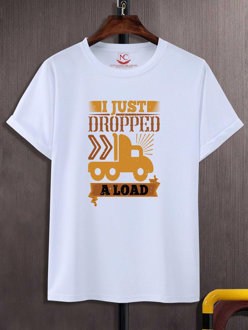 unisex typographic printed t-shirt - 20697224 -  Zoom Image - 0