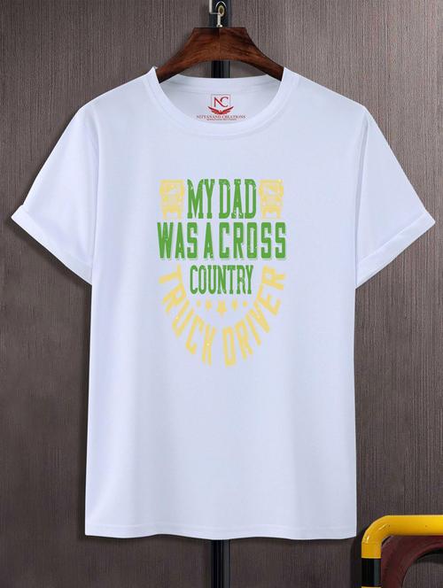 unisex typographic printed t-shirt - 20697237 - Standard Image - 0
