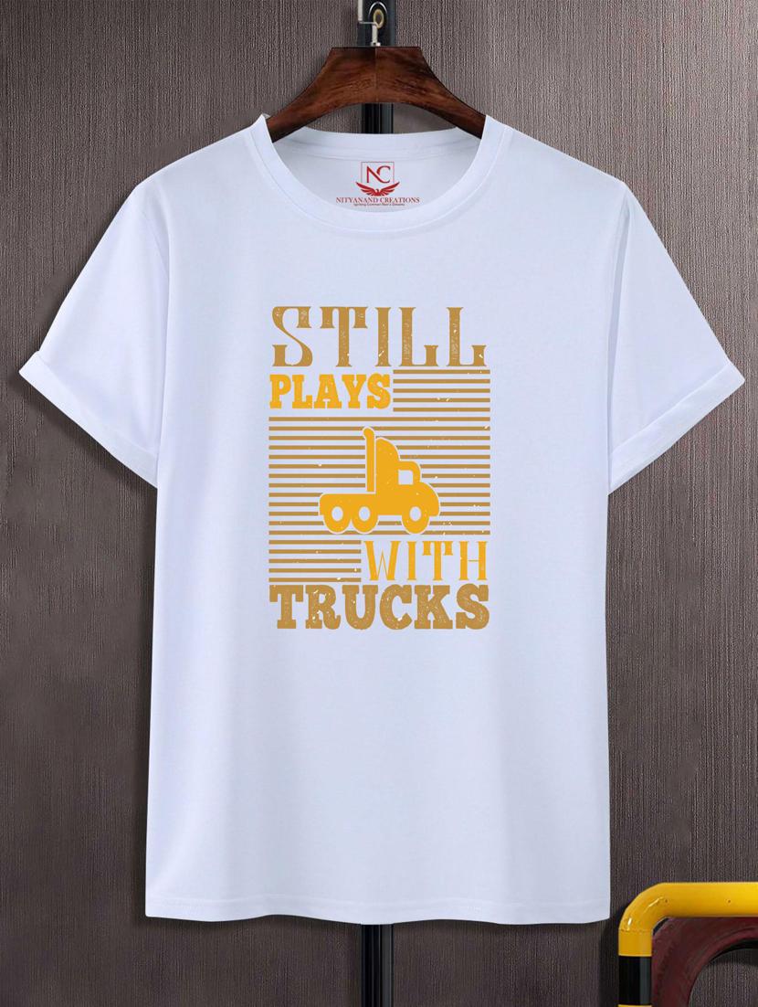 unisex typographic printed t-shirt - 20697246 -  Zoom Image - 0