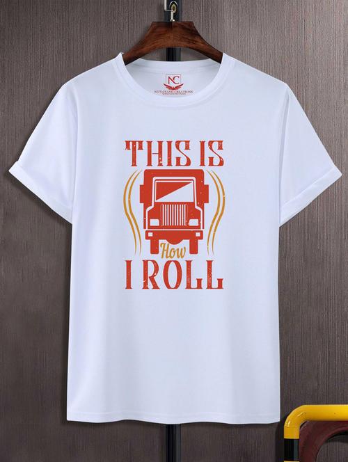 unisex typographic printed t-shirt - 20697252 -  Standard Image - 0