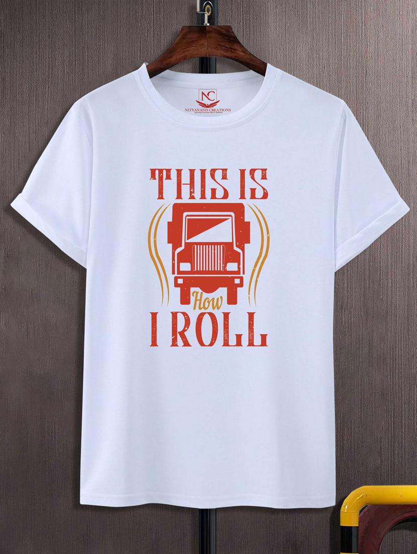 unisex typographic printed t-shirt - 20697252 -  Zoom Image - 0