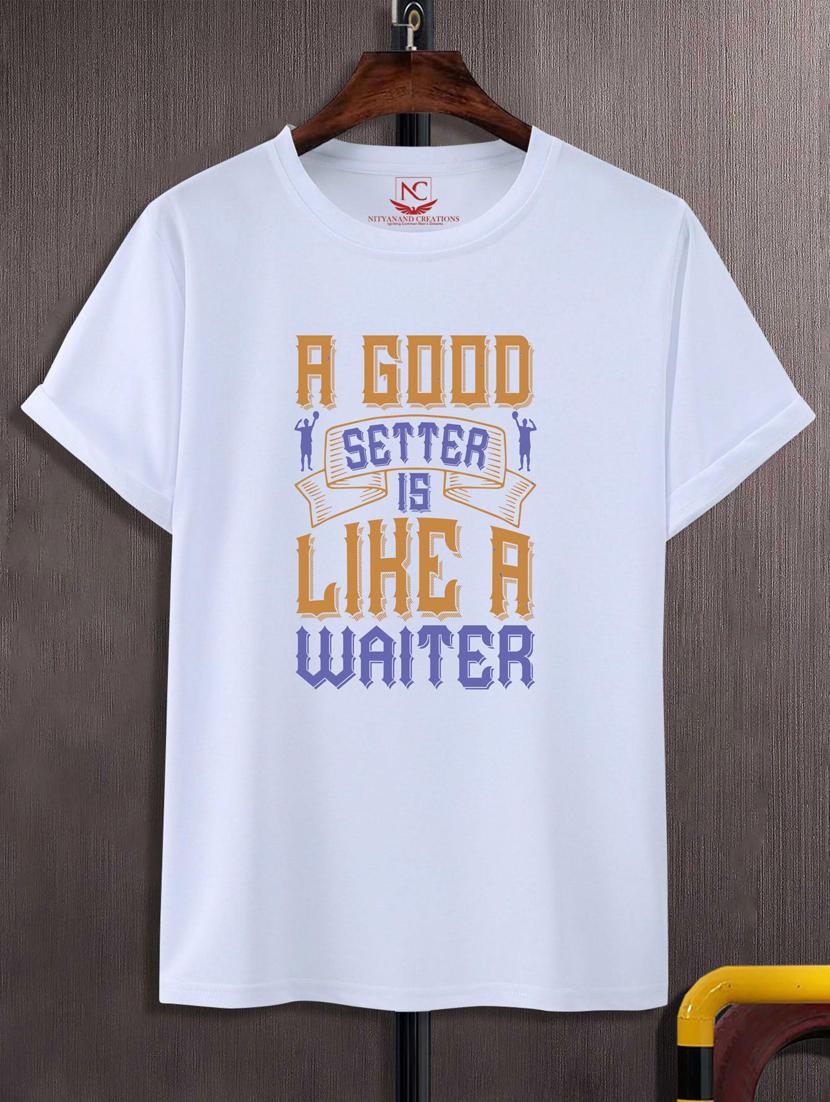 unisex typographic printed t-shirt - 20697291 -  Zoom Image - 0