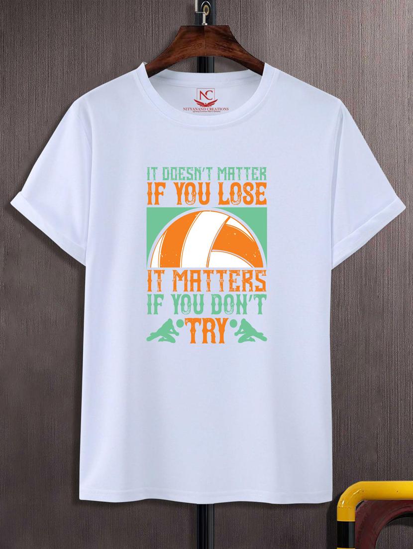 unisex typographic printed t-shirt - 20697309 - Zoom Image - 0