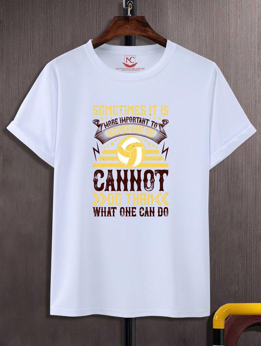 unisex typographic printed t-shirt - 20697322 -  Zoom Image - 0