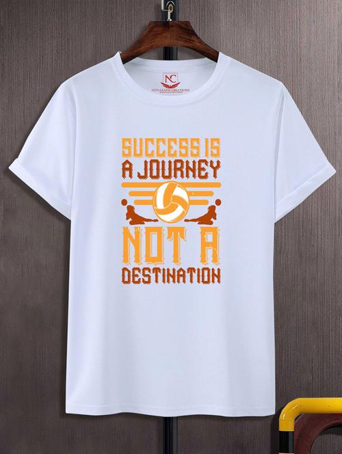 unisex typographic printed t-shirt - 20697325 -  Standard Image - 0