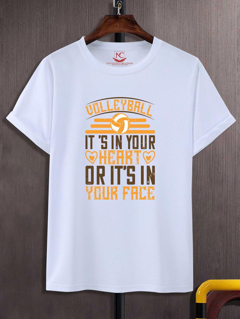 unisex typographic printed t-shirt - 20697334 -  Zoom Image - 0