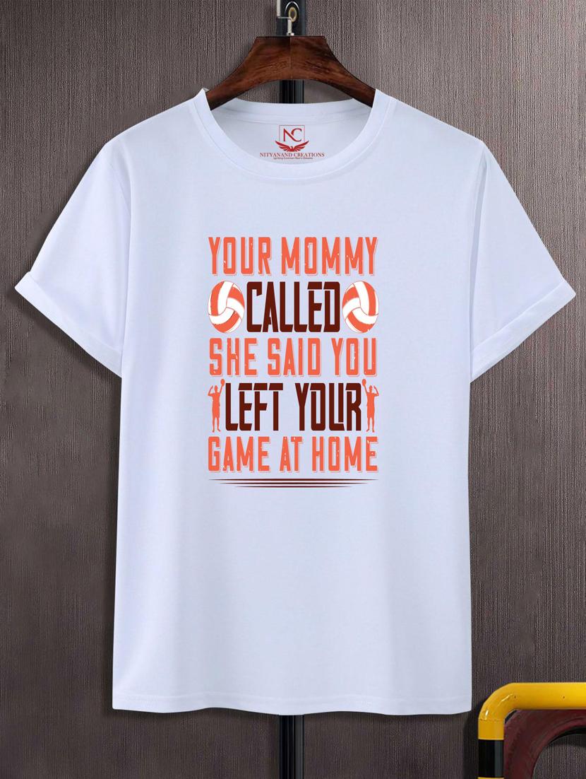 unisex typographic printed t-shirt - 20697340 -  Zoom Image - 0