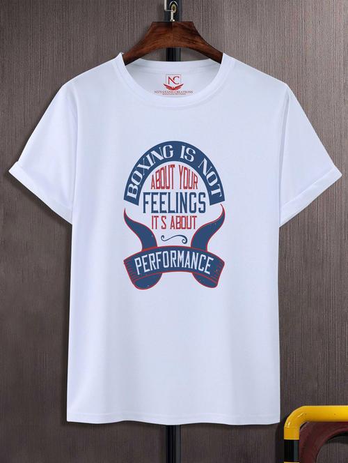 unisex typographic printed t-shirt - 20697347 -  Standard Image - 0