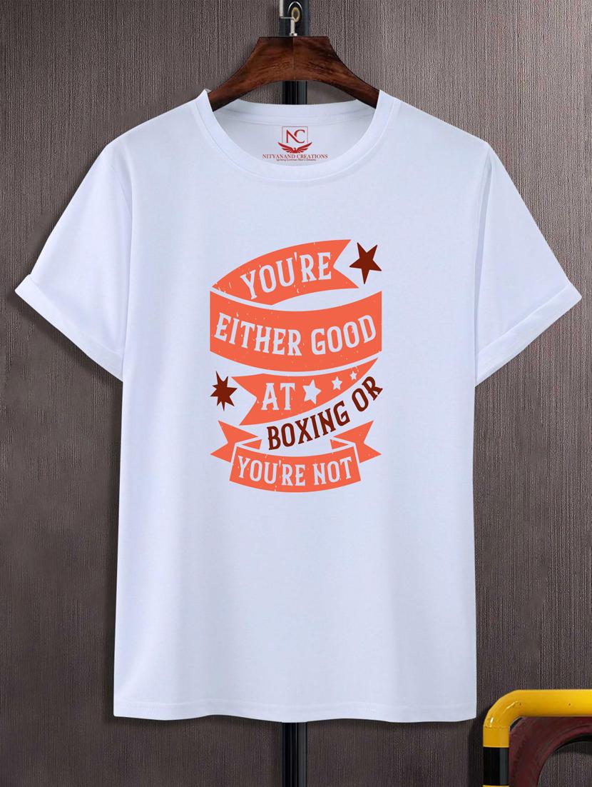 unisex typographic printed t-shirt - 20697357 - Zoom Image - 0