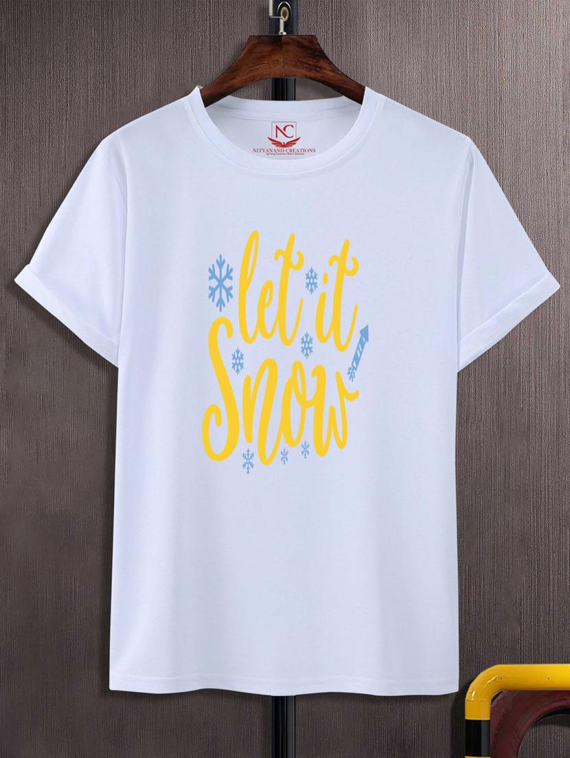 unisex typographic printed t-shirt - 20697419 - Zoom Image - 0