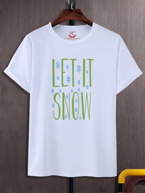 unisex typographic printed t-shirt - 20697420 - Standard Image - 0