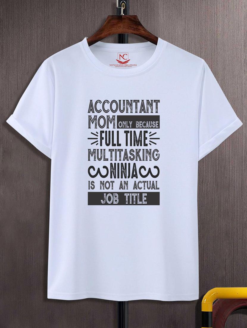 unisex typographic printed t-shirt - 20697444 - Zoom Image - 0