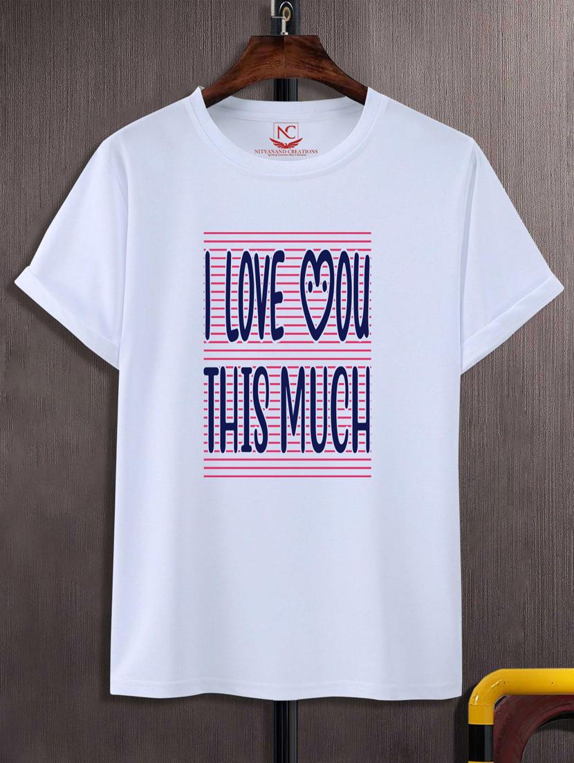 unisex typographic printed t-shirt - 20697482 - Zoom Image - 0