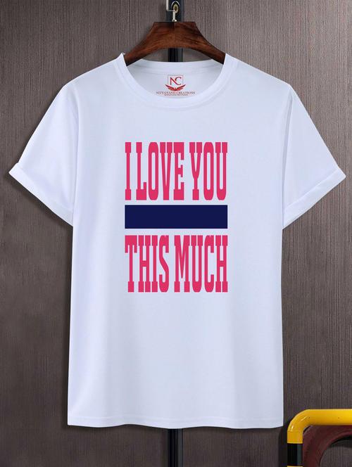 unisex typographic printed t-shirt - 20697483 - Standard Image - 0