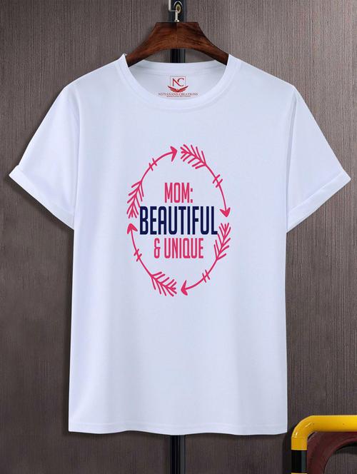 unisex typographic printed t-shirt - 20697492 - Standard Image - 0