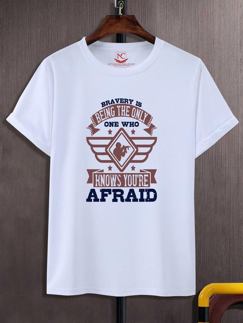 unisex typographic printed t-shirt - 20697517 -  Standard Image - 0