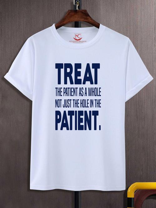 unisex typographic printed t-shirt - 20697570 -  Standard Image - 0