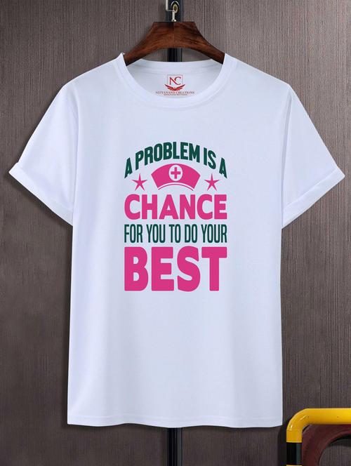 unisex typographic printed t-shirt - 20697585 - Standard Image - 0