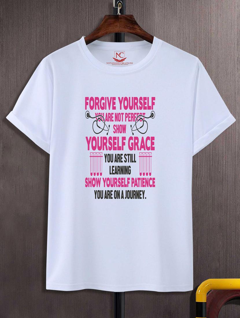 unisex typographic printed t-shirt - 20697595 - Zoom Image - 0