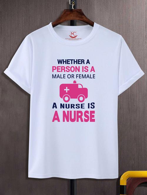 unisex typographic printed t-shirt - 20697597 -  Standard Image - 0