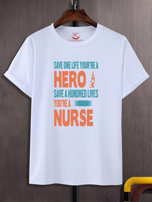 unisex typographic printed t-shirt - 20697601 -  Standard Image - 0