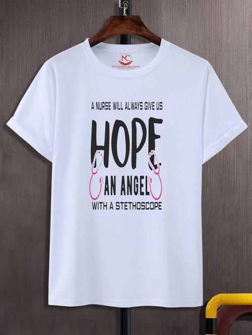 unisex typographic printed t-shirt - 20697610 -  Standard Image - 0