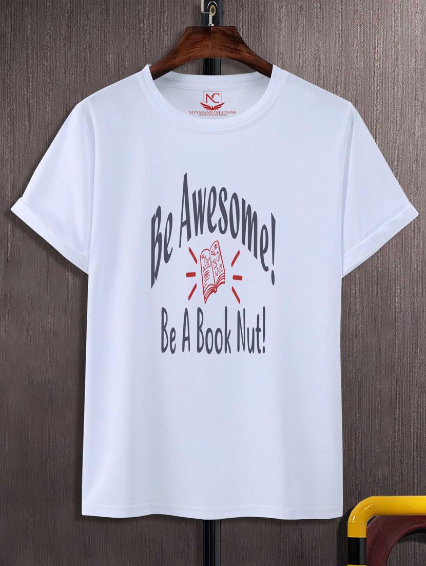 unisex typographic printed t-shirt - 20697624 - Zoom Image - 0
