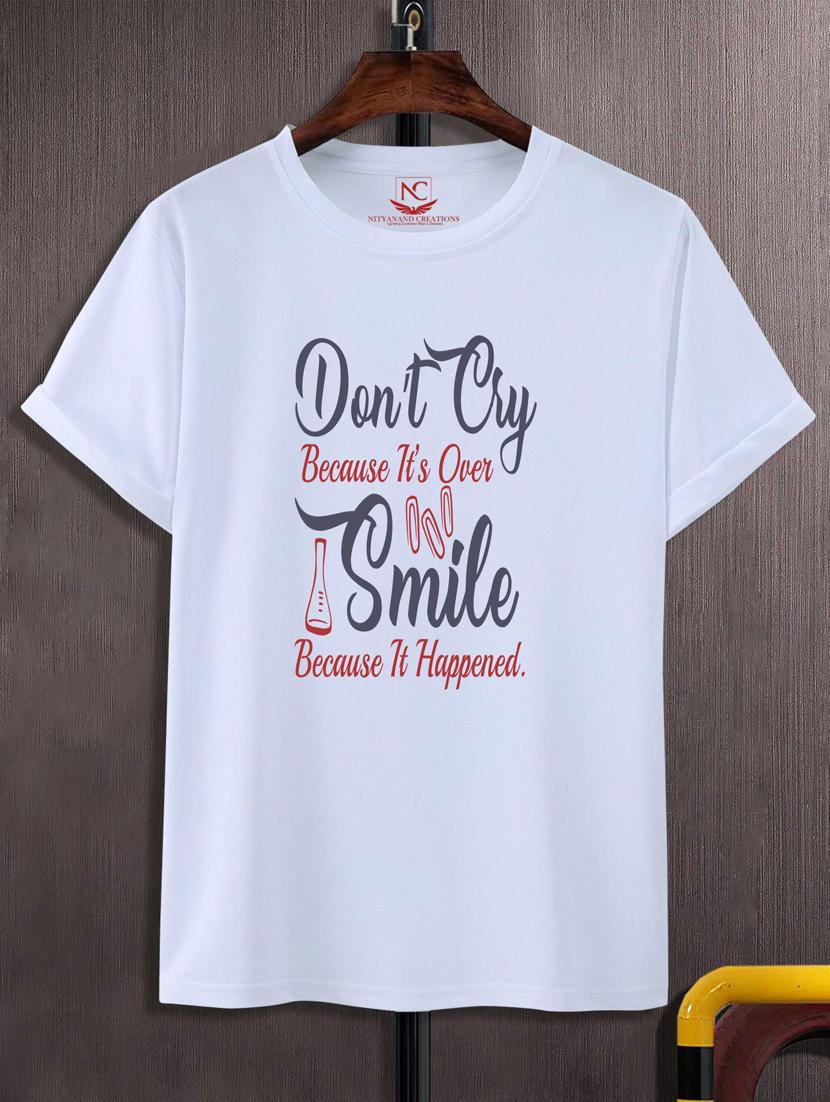 unisex typographic printed t-shirt - 20697644 -  Zoom Image - 0