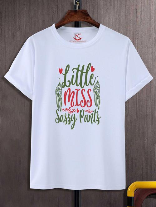unisex typographic printed t-shirt - 20697733 -  Standard Image - 0