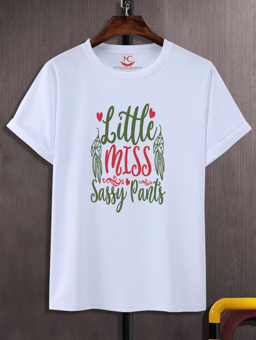 unisex typographic printed t-shirt - 20697733 -  Zoom Image - 0