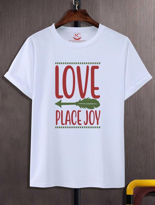 unisex typographic printed t-shirt - 20697734 - Standard Image - 0