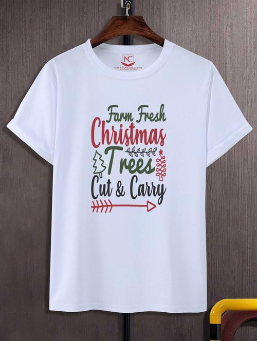 unisex typographic printed t-shirt - 20697740 -  Standard Image - 0