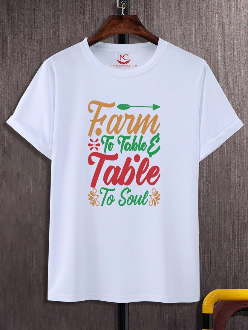 unisex typographic printed t-shirt - 20697742 -  Zoom Image - 0