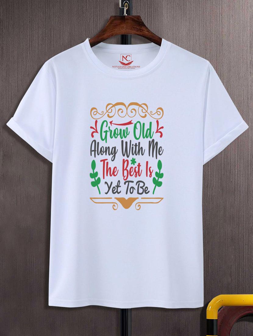 unisex typographic printed t-shirt - 20697746 - Zoom Image - 0