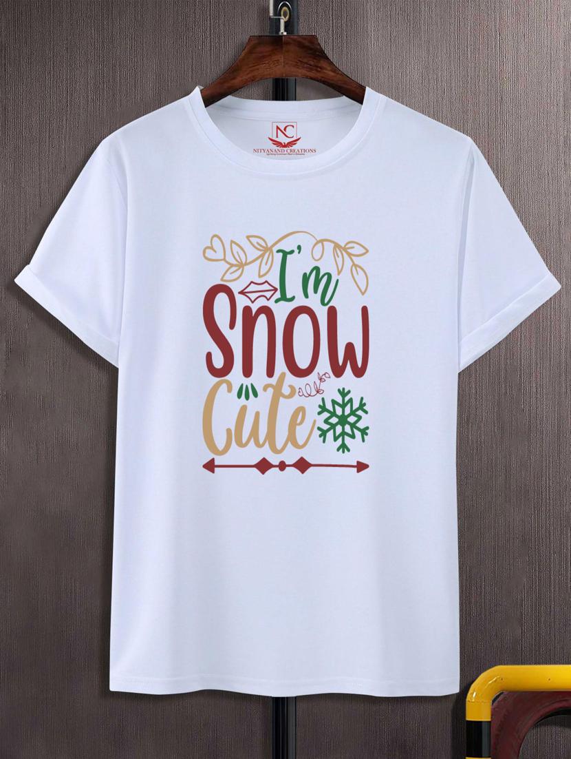unisex typographic printed t-shirt - 20697755 -  Zoom Image - 0
