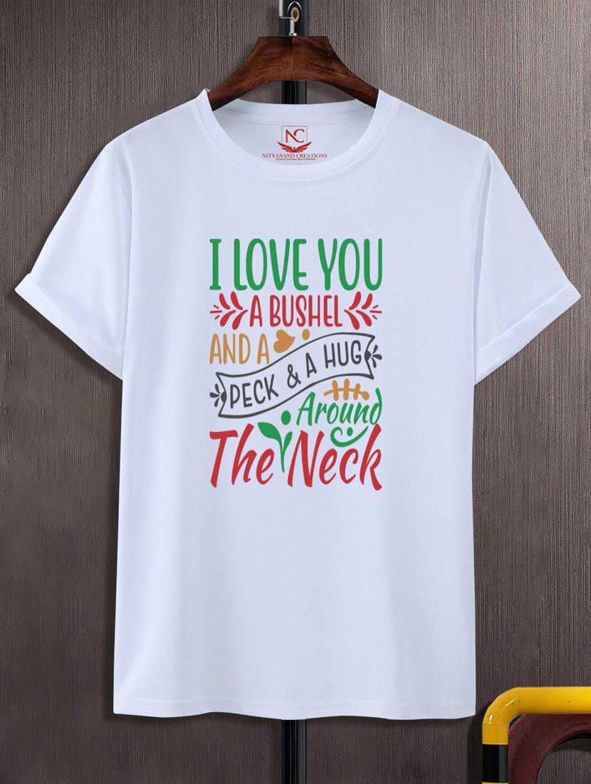 unisex typographic printed t-shirt - 20697757 - Zoom Image - 0