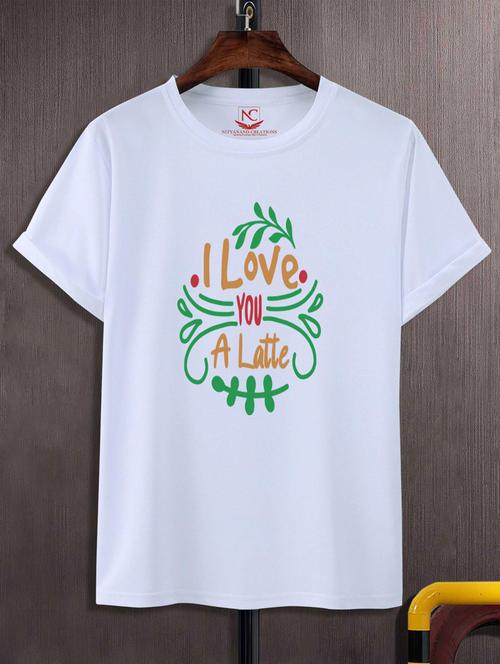 unisex typographic printed t-shirt - 20697758 -  Standard Image - 0