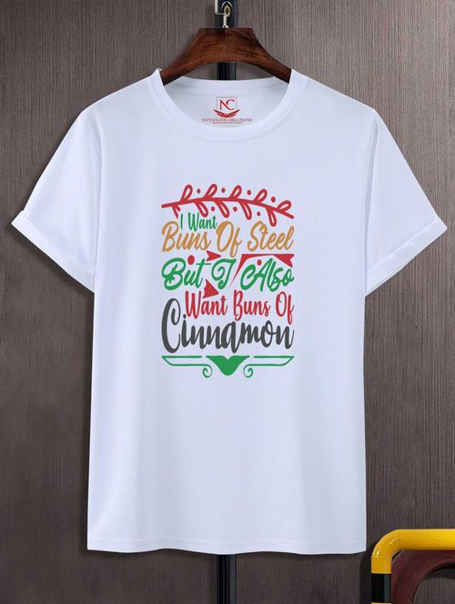 unisex typographic printed t-shirt - 20697759 -  Standard Image - 0
