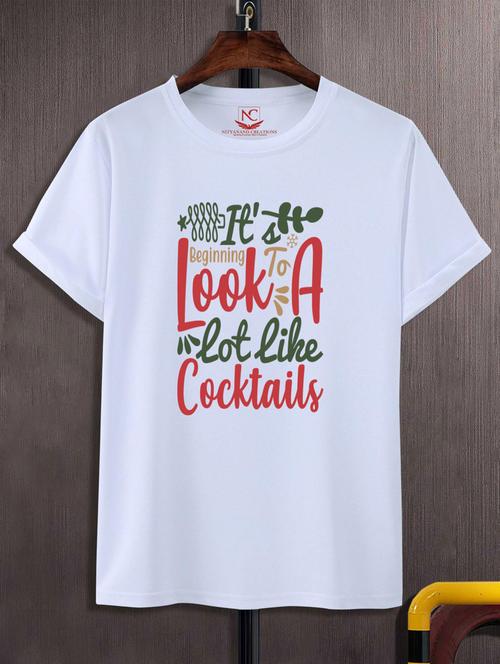 unisex typographic printed t-shirt - 20697761 -  Standard Image - 0
