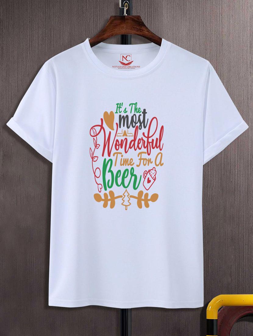 unisex typographic printed t-shirt - 20697762 - Zoom Image - 0