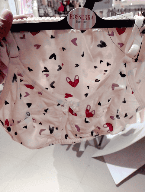assorted single jersey bras and panty set - 20697941 -  Zoom Image - 0