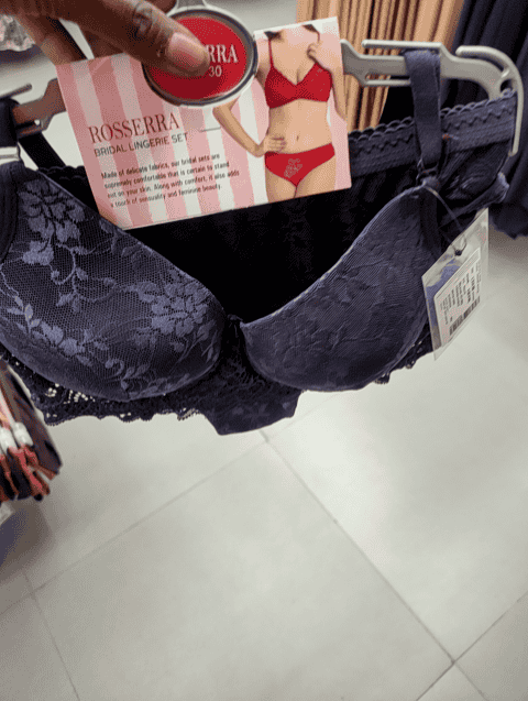 navy blue cotton interlock bras and panty set - 20697958 - Standard Image - 0