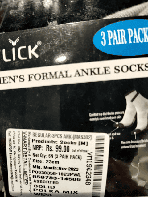 assorted cotton spandex sock - 20698102 - Standard Image - 0