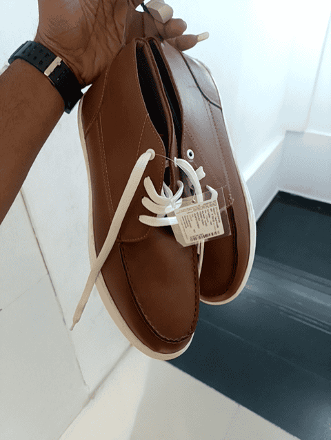 tan pu (polyurethane) shoes - 20699841 - Zoom Image - 0